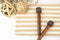 Buttercream and Metallic Gold Stripe Rib Knit Fabric by the yard